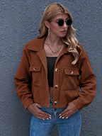 R&B | Kurze Cordjacke für Damen