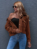 R&B | Kurze Cordjacke für Damen