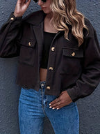 R&B | Kurze Cordjacke für Damen