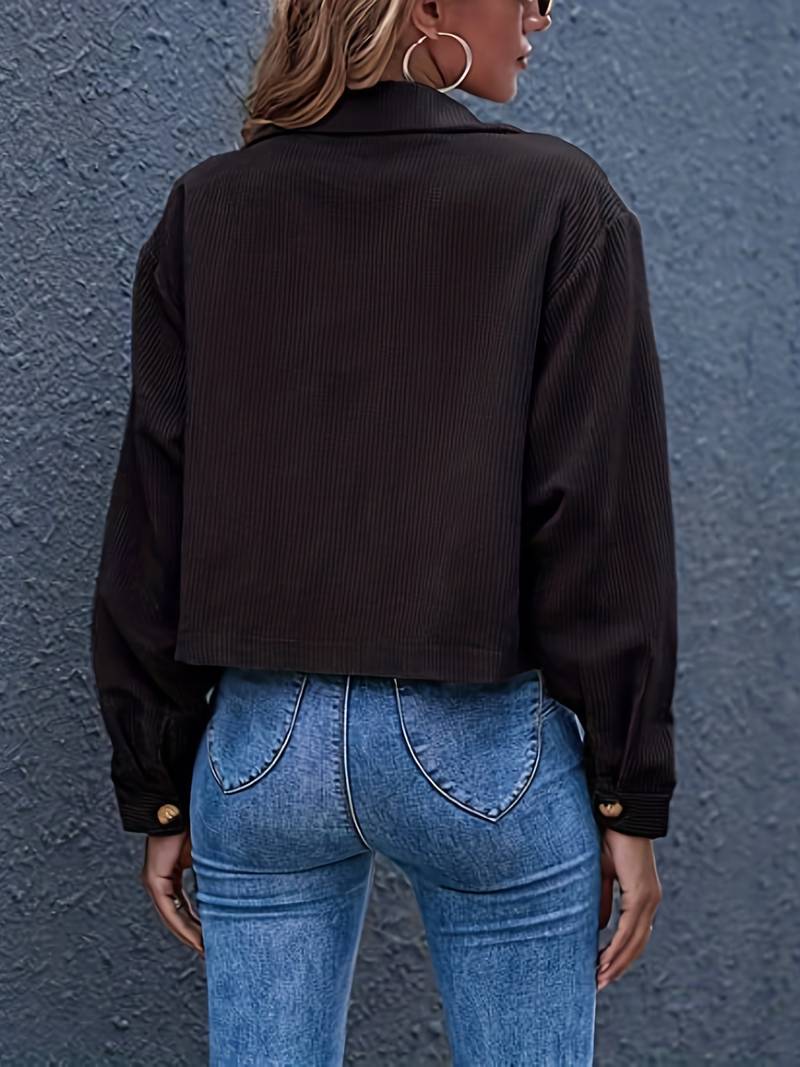 R&B | Kurze Cordjacke für Damen