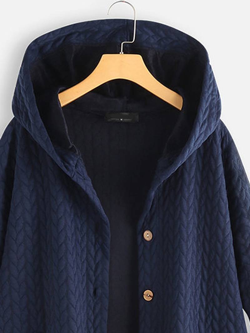R&B | Bequemer Warmer Wintermantel für Frauen