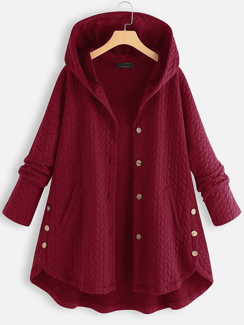 R&B | Bequemer Warmer Wintermantel für Frauen