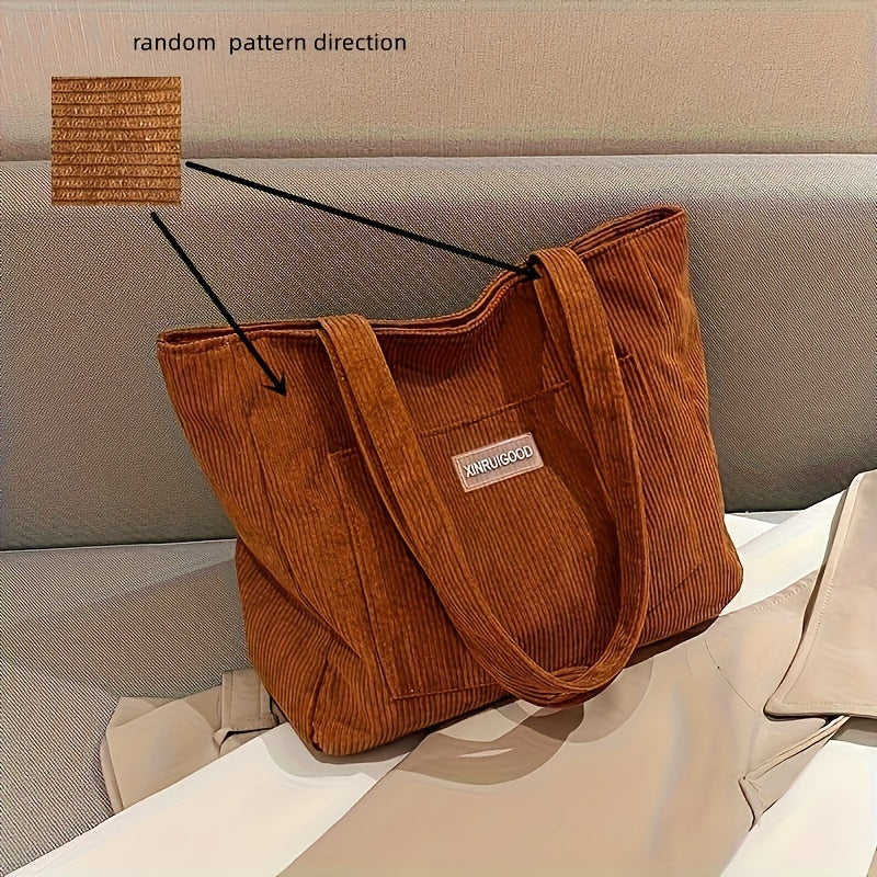 Elegante Damen Cordstoff Tasche | R&B