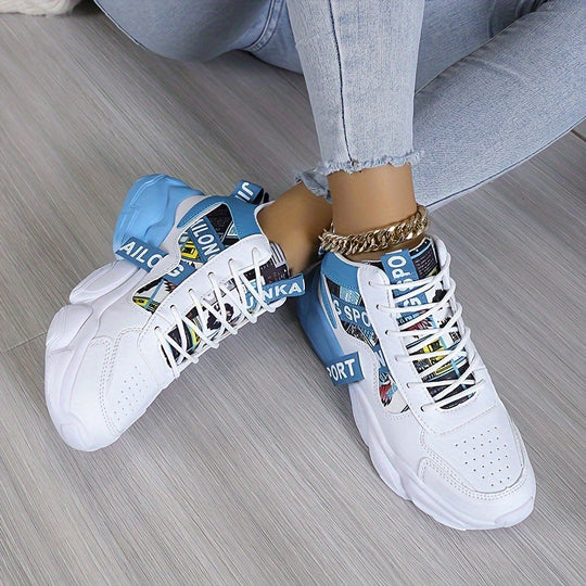 Bequeme, rutschfeste Knöchelsneaker mit Schnürsenkeln R&B