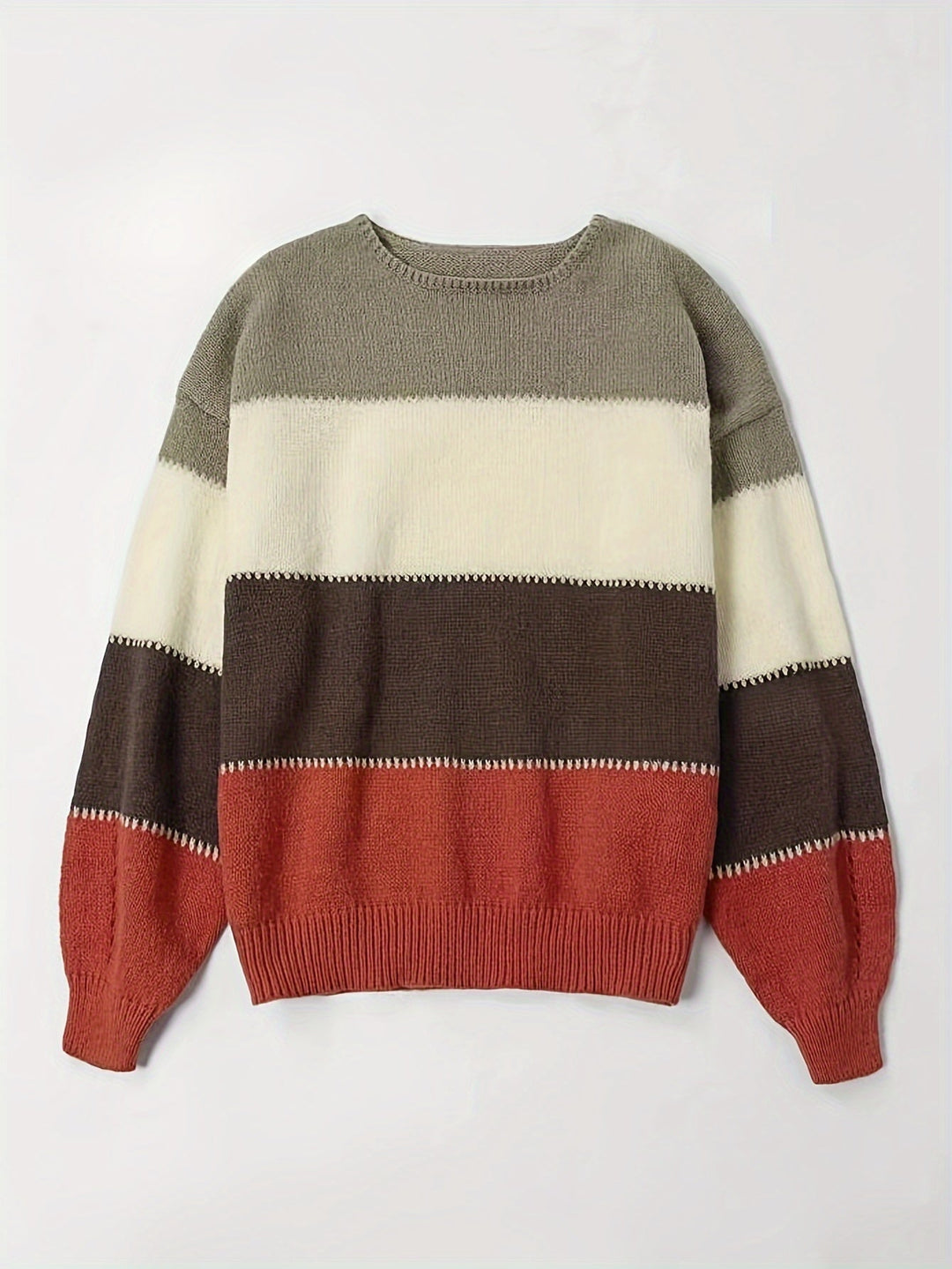 R&B | Farbblock Pullover