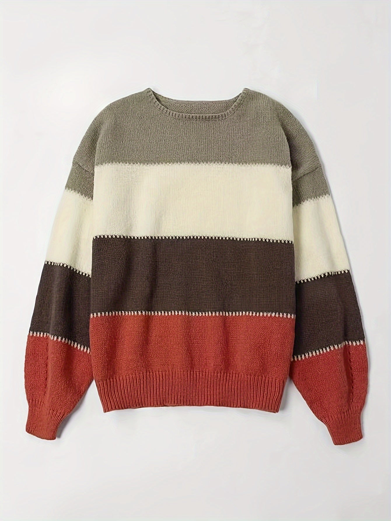 R&B | Farbblock Pullover