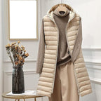 R&B | Modische Gesteppte Jacke mit Kapuze