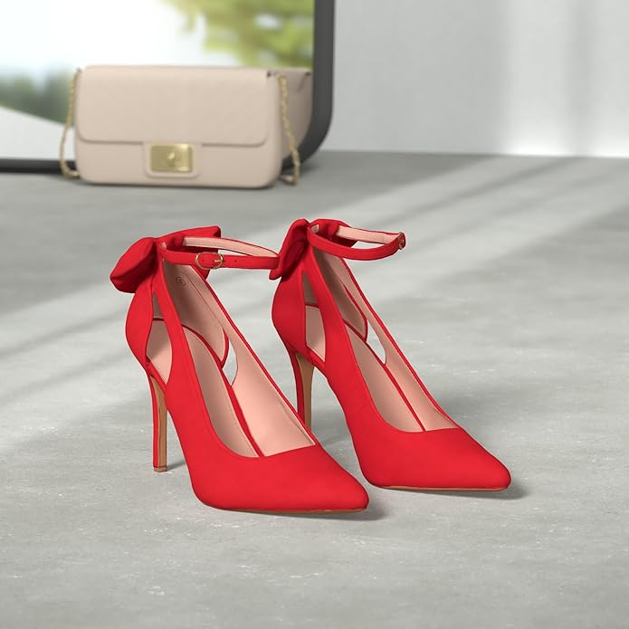 Trendige High Heels mit Schleife - Hailey R&B