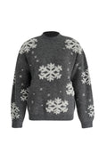 R&B | Rollkragen Weihnachtsdruck Strickpullover