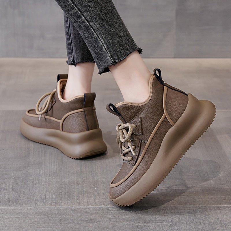R&B | Damen Bequeme Plattform Kurze Stiefel