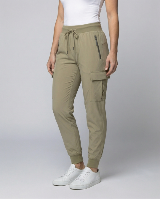 Cargohose Damen leicht & bequem mit verstellbarem Bund