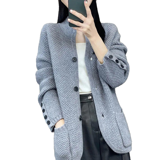 R&B | Strickjacke mit Knöpfen