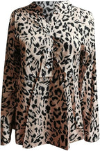 R&B | Trendige Bluse Im Leo-Muster