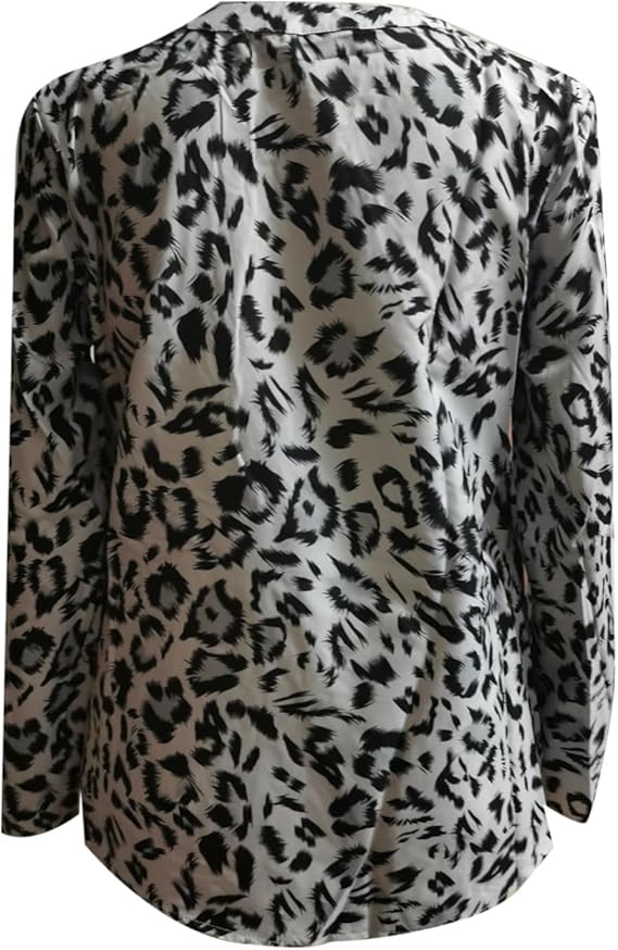 R&B | Trendige Bluse Im Leo-Muster