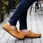 Herren-Loafer aus echtem Leder R&B
