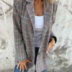 R&B | Karierter Blazer Im Übergroße Look