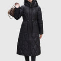 R&B | Damen gepolsterte Kapuzen Winterjacke