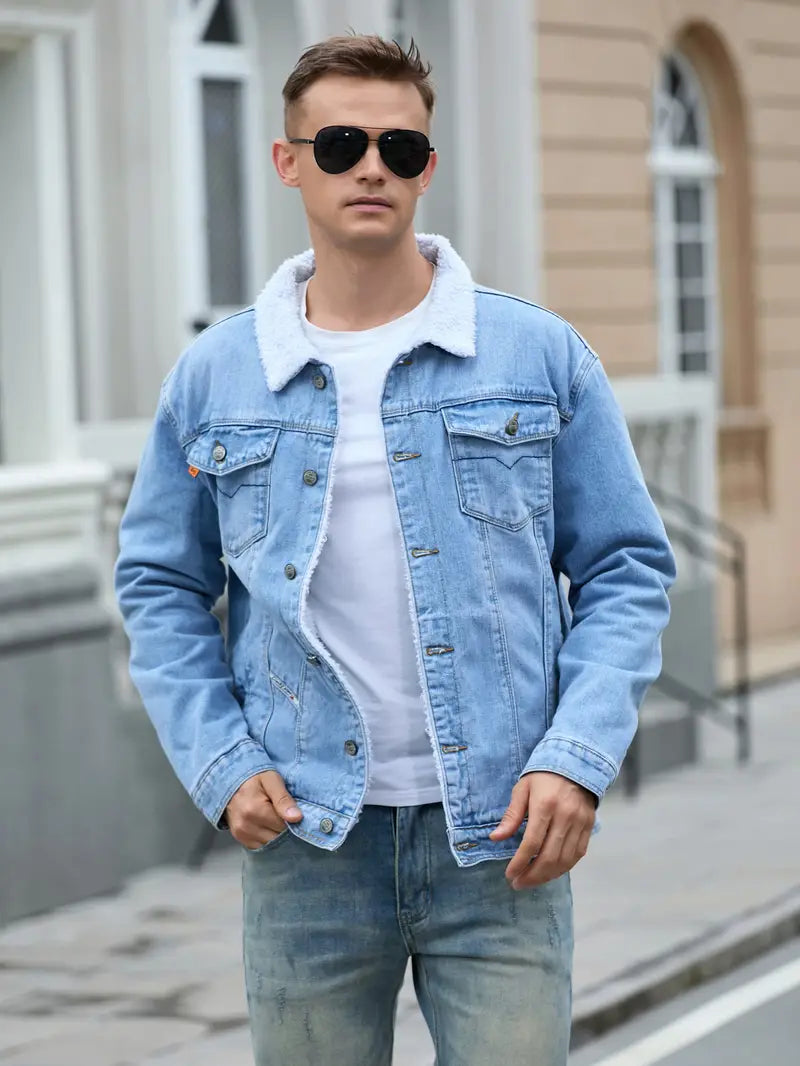 R&B | Jeansjacke Casual für Herren