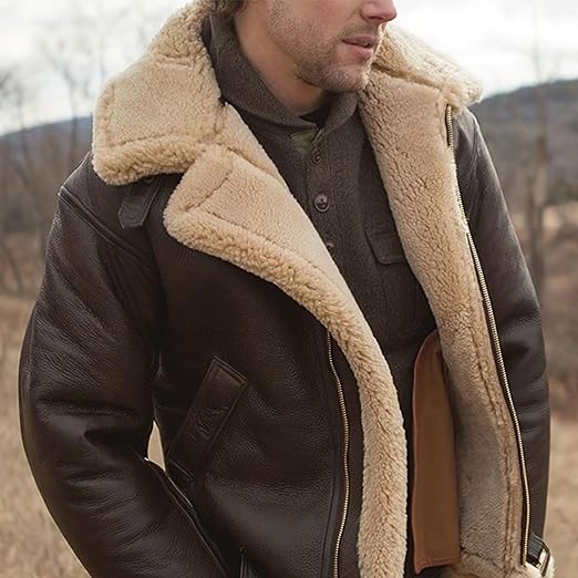 R&B | Herren Kunstlederjacke