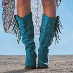 R&B | Western Cowboy Stiefel mit Fransen
