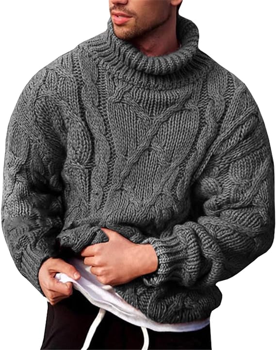 R&B | Eleganter Rollkragenpullover für Herren