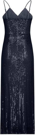 R&B | Paillettenverziertes Abendkleid Elegantes Festkleid