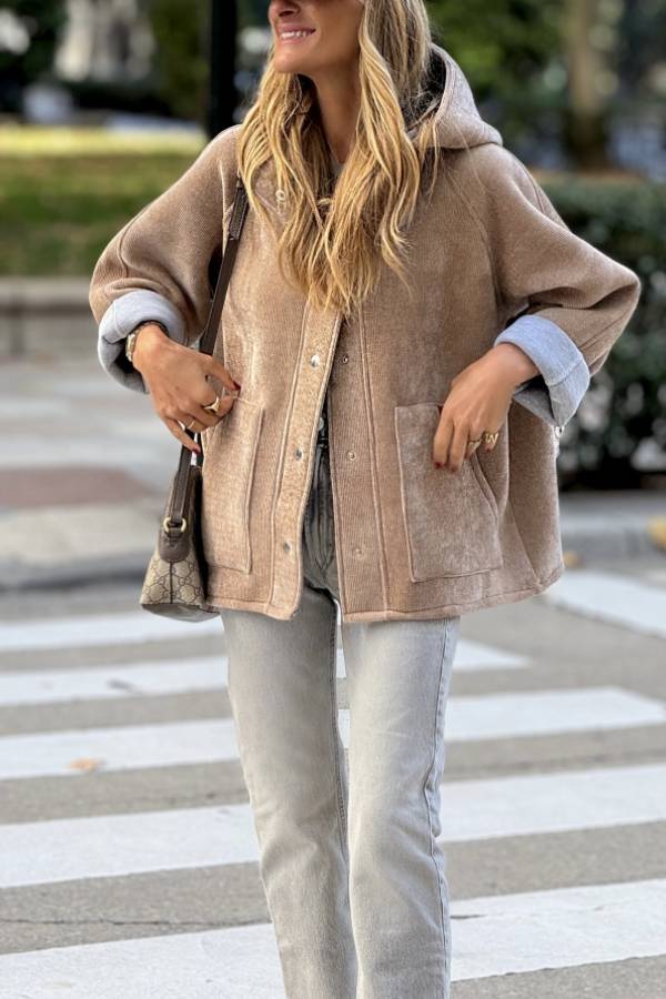 R&B | Neopren Braun Gummi Jacke