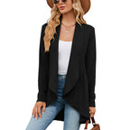 R&B | Langärmelige Jacke für Damen In Uni-Farbe