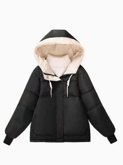R&B | Damen Fleecegefütterte Kapuzenjacke