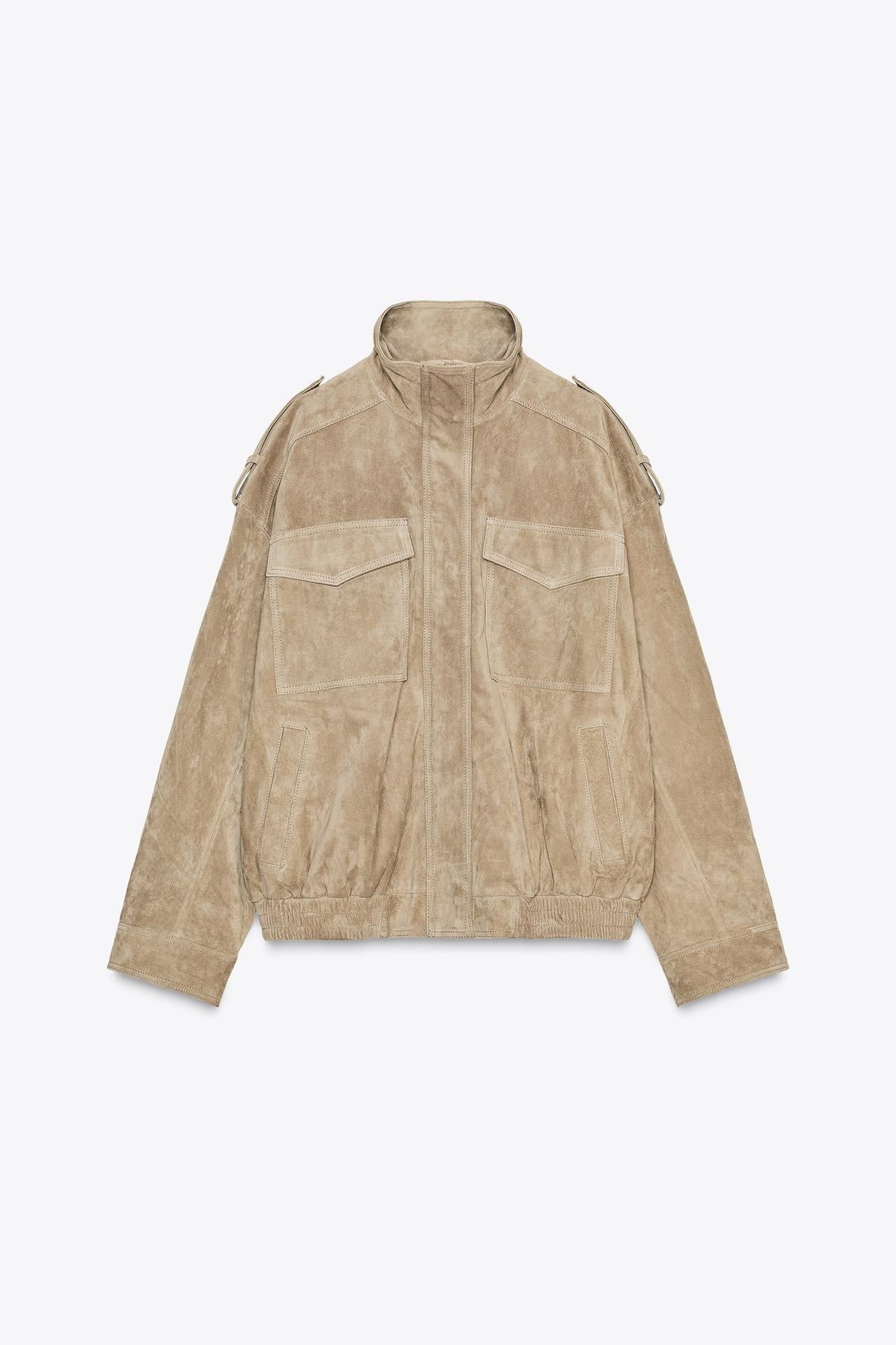 R&B | Klassische Vintage-Inspirierte Wildlederjacke