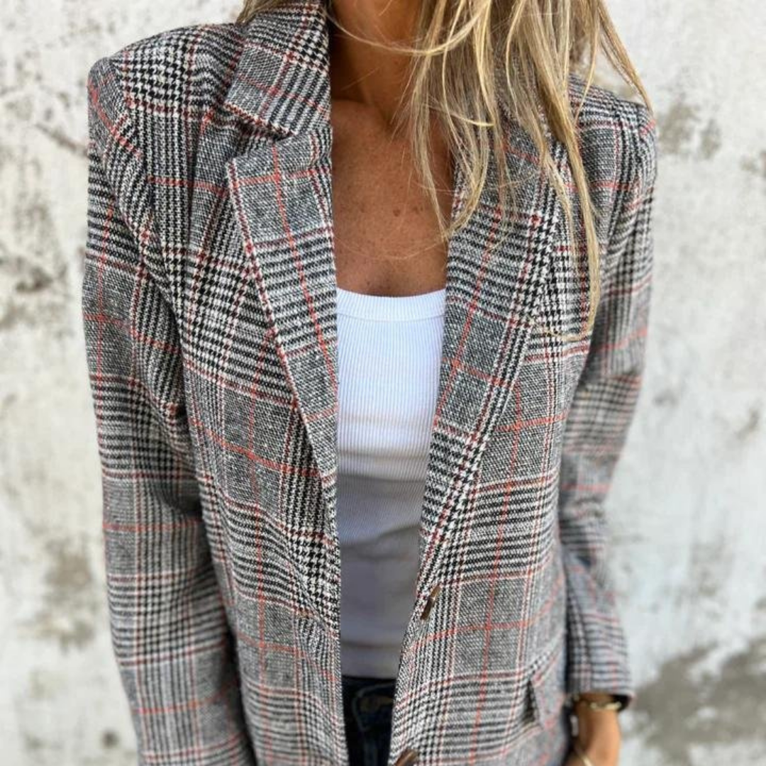 R&B | Karierter Blazer Im Übergroße Look
