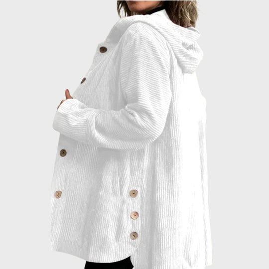 R&B | Gemütliche Kordjacke mit Kapuze