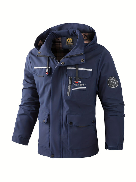 R&B | Herren Kapuzen Utility Jacke