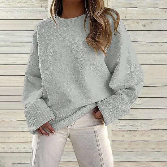 R&B | Oversize Strickpullover Acryl Modern und Komfortabel