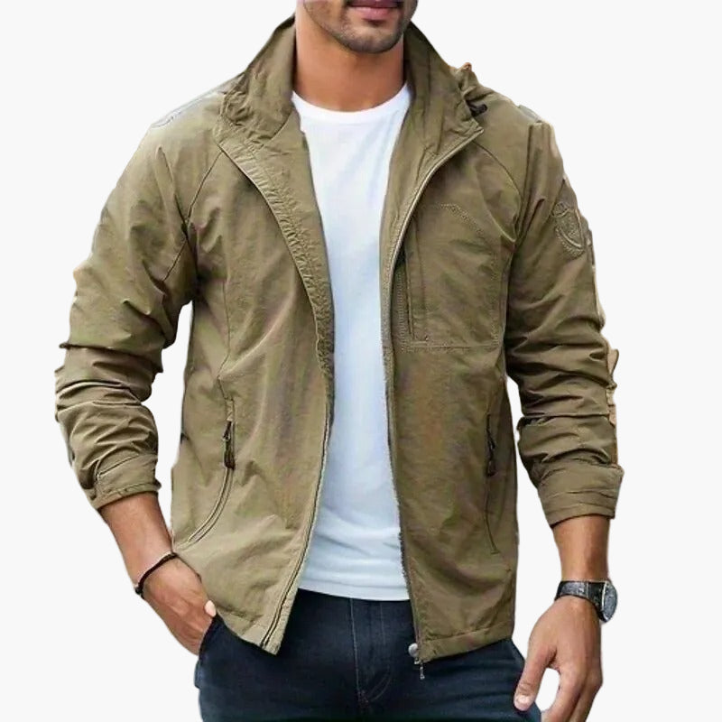 R&B | Cargo Sommerjacke Wasserdicht Atmungsaktiv Freizeit Outdoorjacke