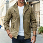 R&B | Wasserdichte atmungsaktive Cargo-Jacke für Herren