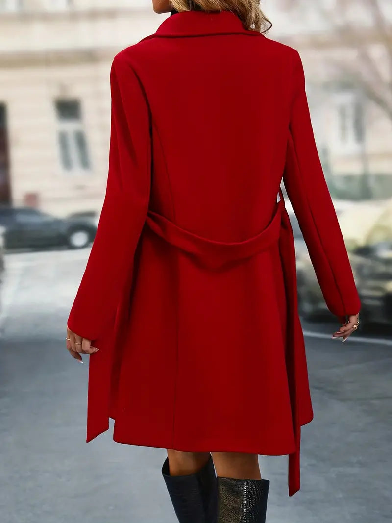 R&B | Schicker Damen Trenchcoat Mit Doppelter Knopfreihe