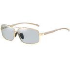 R&B | Vintage Square Aluminium Magnesium Polarisierte Sonnenbrille