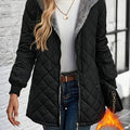 R&B | Damen-Fleecejacke mit Geometrischem Muster