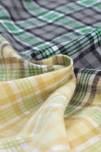 R&B | Patchwork Cam Jacket in Checkered Cotton Blend Trendy und Unique