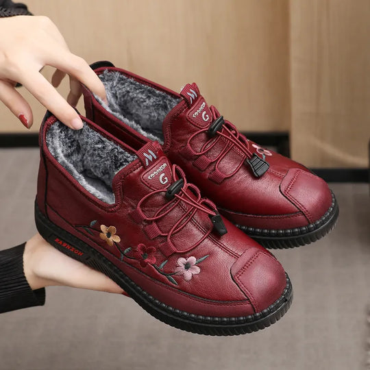 Gemma Leder Winter Sneaker | Stylisch & Bequem R&B