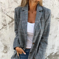 R&B | Karierter Blazer Im Übergroße Look