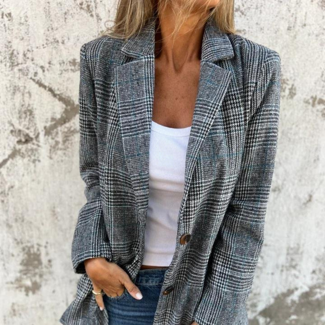 R&B | Karierter Blazer Im Übergroße Look