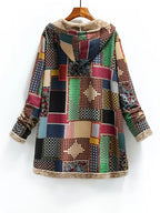 R&B | Retro Patchwork Winterjacke