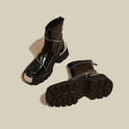 R&B | Winterstiefel mit Dicker Sohle und Wasserdichtem Reißverschluss
