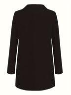 R&B | Eleganter Einfarbiger Business-Blazer Mit Offener Vorderseite | Ideal Für Alle Jahreszeiten
