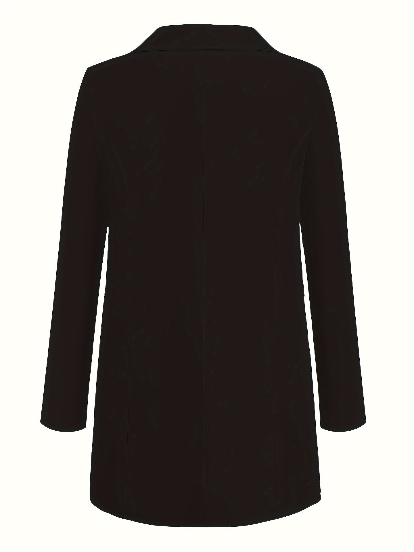 R&B | Eleganter Einfarbiger Business-Blazer Mit Offener Vorderseite | Ideal Für Alle Jahreszeiten