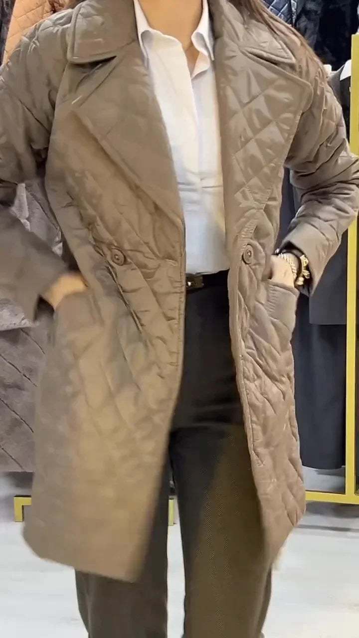 R&B | Damen-Baumwolljacke mit Revers