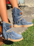 R&B | Westernstiefel mit Fransen
