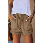 R&B | Denim-Shorts mit hoher Taille